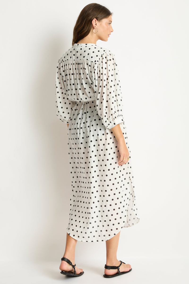 Dottie Boho Long Shirt Dress