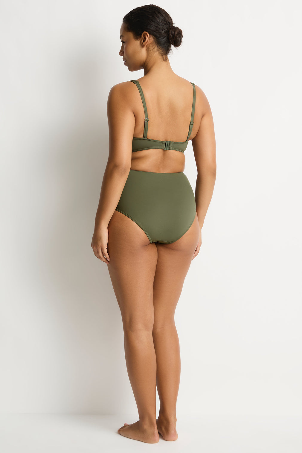 Eco Essentials High Waist Gathered Side Pant