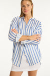 Amalfi Beach Shirt - Amalfi Blue - Sea Level Australia 