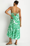 Palmera Resort Tiered Midi Sundress