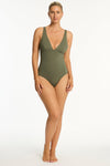 Eco Essentials Longline Tri One Piece