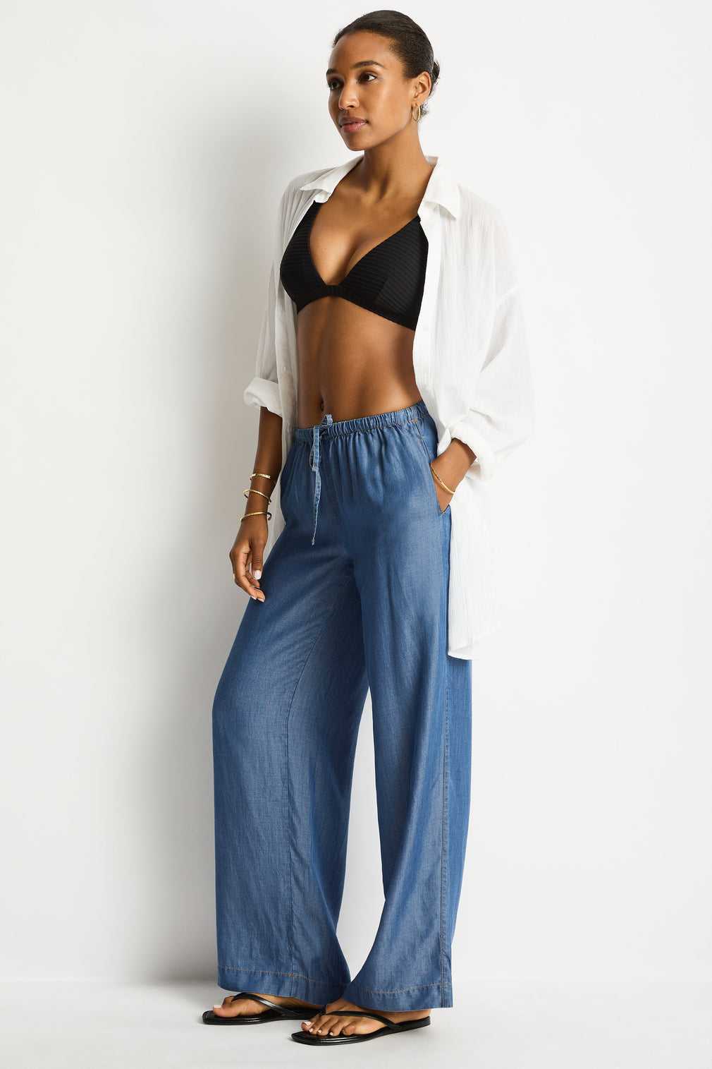 Denim Surf Tide Pant
