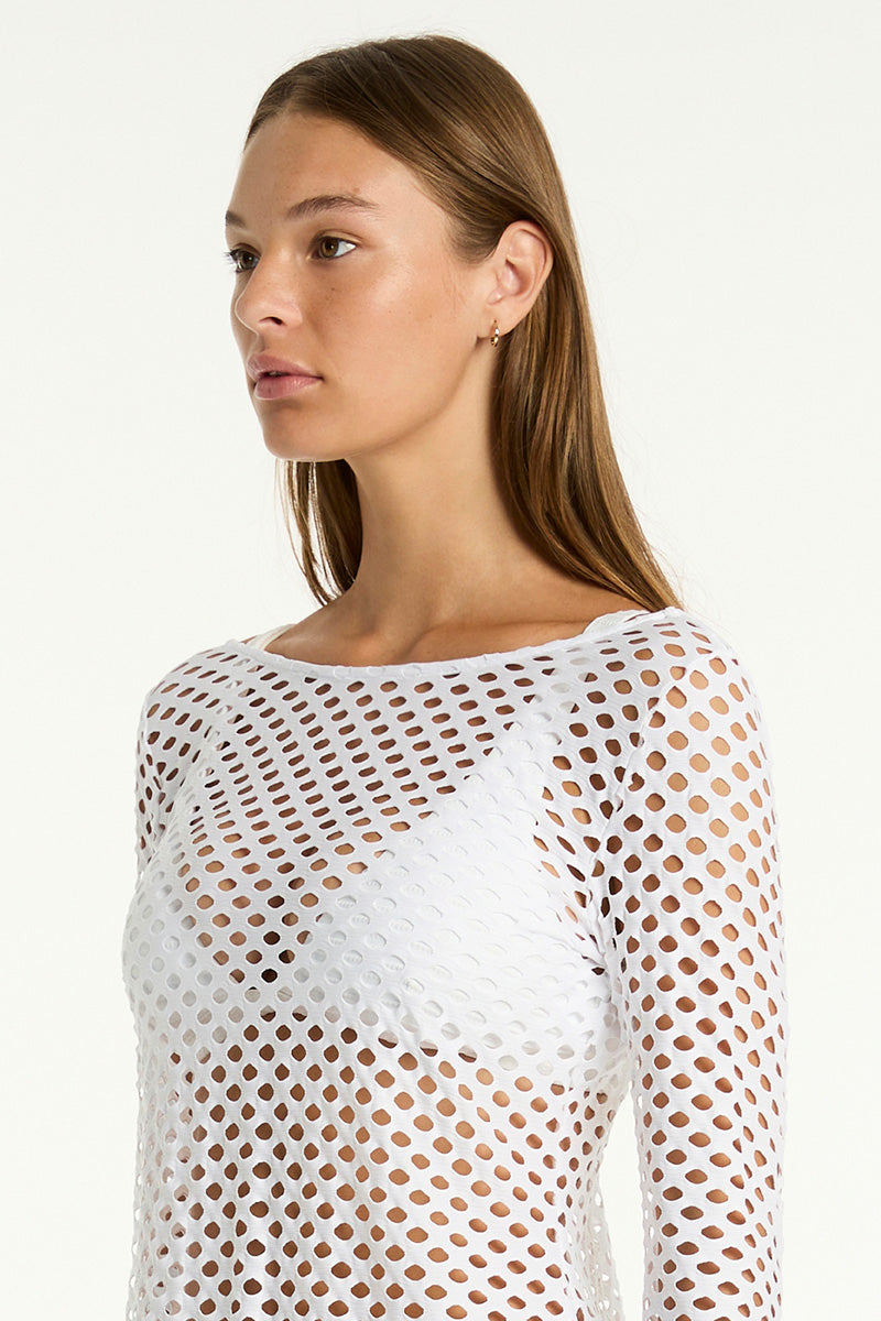 Castaway Mesh Cover Up