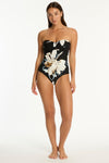 La Luna Twist Bandeau One Piece