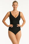 Honeycomb Cross Front One Piece