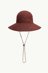 Drift Beach Hat in Terracotta - Ghost Front