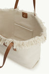 Rae Beach Tote in Natural - Ghost 2