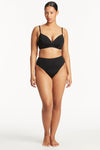 Scalloped D/DD Moulded Cup Bralette - Scallop - Sea Level Australia 