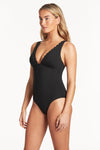 Scalloped Longline Tri One Piece - Scallop - Sea Level Australia 