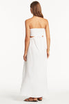 Sunset Bandeau Dress - Sunset White - Sea Level Australia 