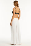 Tidal Linen Palazzo Pant -  - Sea Level Australia 