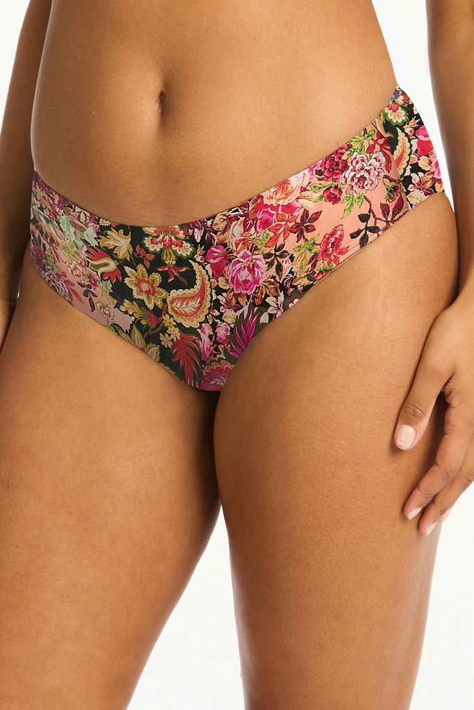 Wildflower Mid Bikini Pant -  - Sea Level Australia 