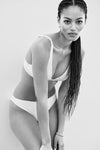 Spinnaker Longline Bralette in Spinnaker White | Sea Level Australia 