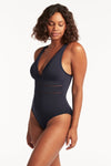 Eco Essentials Spliced One Piece - Eco Essentials Night Sky - Sea Level Australia 