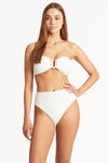 Spinnaker U Bar Bandeau - Spinnaker White - Sea Level Australia 