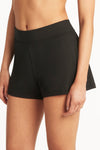 Eco Essentials Swim Shorts - Eco Essentials Black - Sea Level Australia 