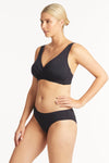 Eco Essentials G Cup Cross Front Bra - Eco Essentials Night Sky - Sea Level Australia 